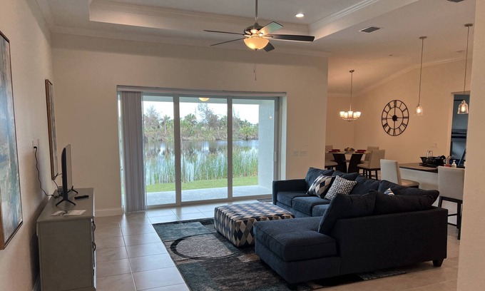 Charlotte Harbor House | Charlotte Harbor 3BR 2BA Townhome #13305