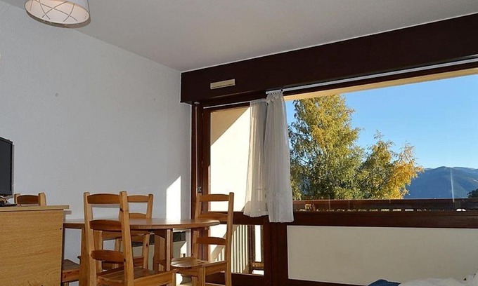 Font-Romeu-Odeillo-Via Apartment | Charmant 2 Pièces Cabine Sud avec Jardin, Balcon & Proche Cœur de Station - FR-1-580-29