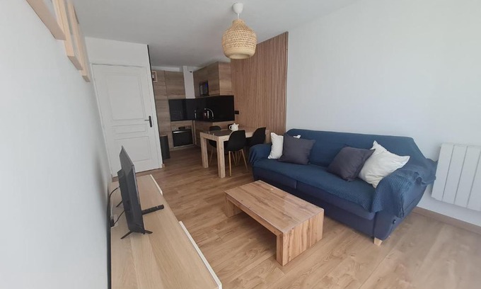 Valberg Apartment | Charmant 2 pièces centre station