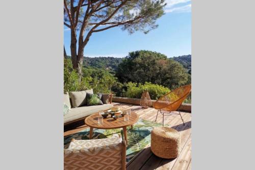 La Croix-Valmer Apartment | Charmant Mazet Haut de Gigaro, face à la pinède