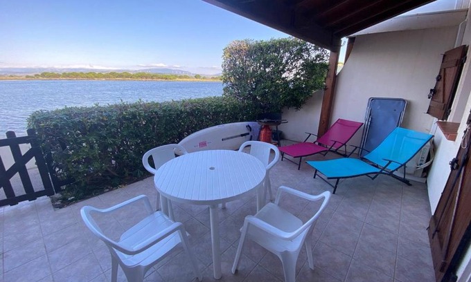 Leucate Villa | Charmant pavillon T2, climatisé, 4 pers, proche plage et commerces, parking privé - FR-1-81-574