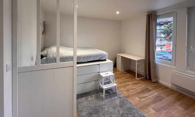 Sciez Apartment | Charmant Studio Équipé Proche Lac Léman et Port de Sciez