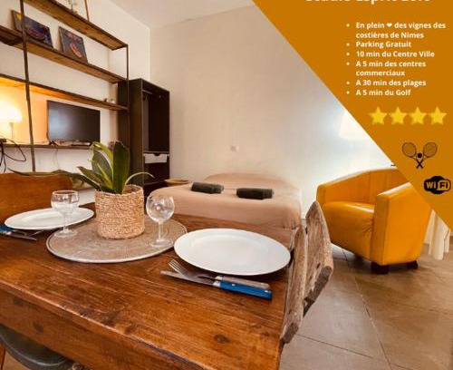 Costieres Apartment | Charmant studio loft - Mas Bois Fontaine