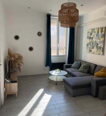 Belsunce Apartment | Charmant T2 climatisé a 5 min de là gare st-charles - vieux port