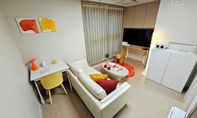 COEX Apartment | Charming 1-bedroom apartment in delightful Seoul Gangnam with AC!