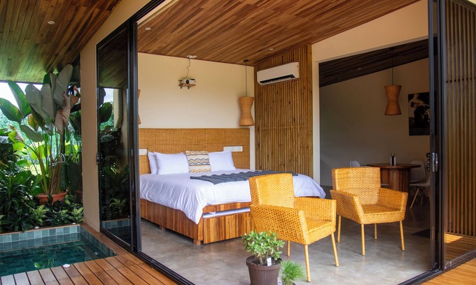 Arenal Hot Springs House | Charming 1-bedroom house with private Hot Tub, AC and WiFi