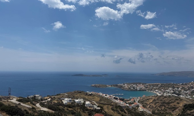 Batsi House | Charming 1-bedroom house in delightful Andros with WiFi, AC, endless views