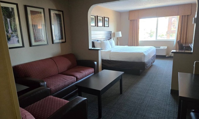 Medford Hotel | Charming 1-King Suite Bed with Cozy Style