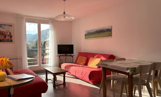 Villard-de-Lans Apartment | Charming 2-Bedroom Apartment with Balcony, Parking & Ski Storage in Villard-de-Lans