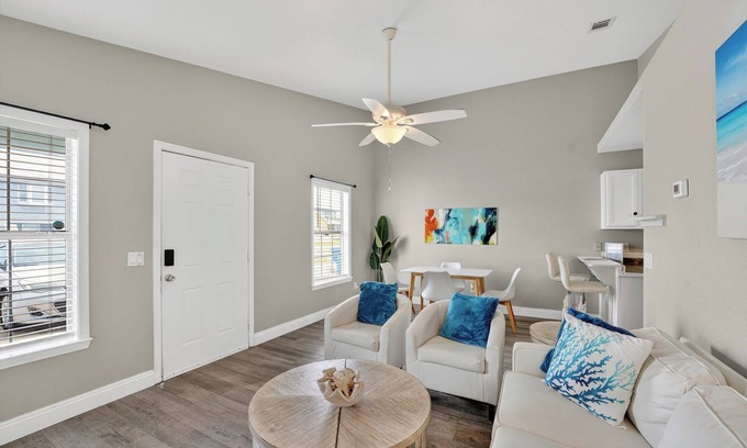 Biltmore Beach House | Charming 2-bedroom townhome feet from the Beach