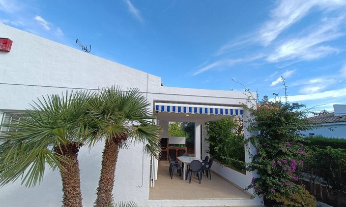 Calafat House | Charming 3-Bedroom House Near Port Calafat Beach, Terrace & BBQ, Perfect for Families