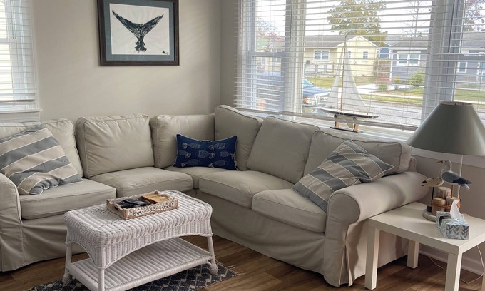 North Cape May Cottage | Charming 3-bedroom cottage with WiFi, AC in enjoyable North Cape May NJ