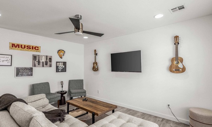 Rogers House | Charming 3BR Home: Comfort & Location!