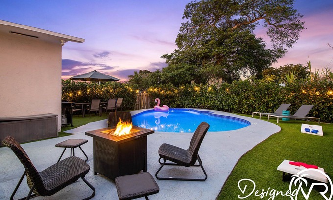 Dania Beach House | Charming 4BR Home w/Private Pool!