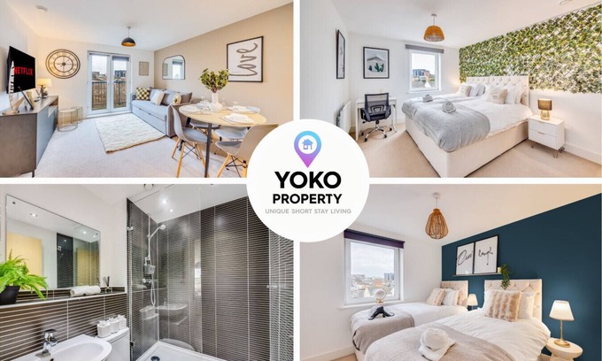 Fenny Stratford House | Charming Apartment Balcony Parking Fast Wifi Smart TV