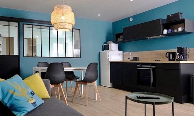 Jonzac Apartment | CHARMING APARTMENT ON THE DRC WITH TERRACE IN RESIDENCE IN QUIET JONZAC