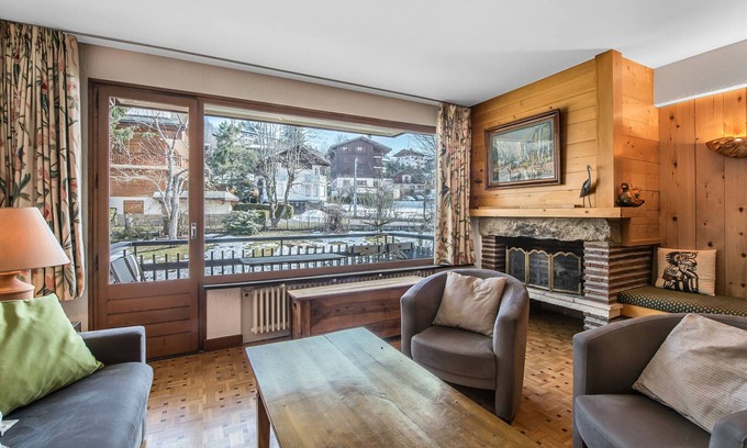 Le Planellet Apartment | Charming Central Megeve Apartment – 1 Bedroom, South-East Balcony, Parking