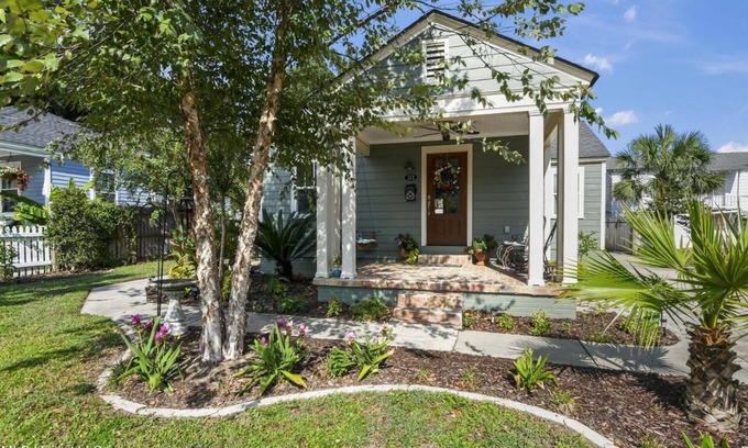 Biloxi House | Charming Coastal Home with Pool, Patio and Walk-to-beach Access