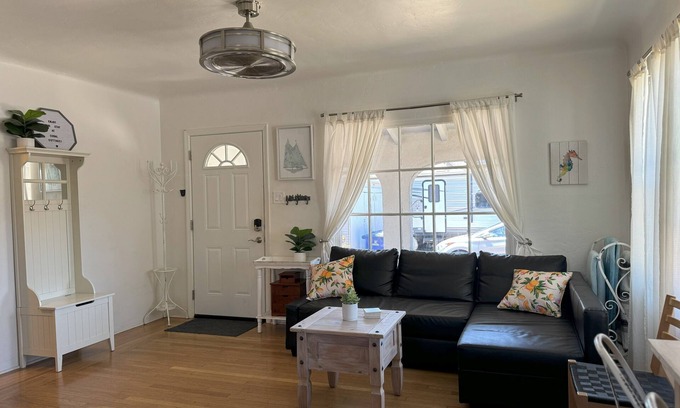 Westside Santa Cruz Cottage | Charming Coral Cottage in Santa Cruz - Walk to Beach, Boardwalk & Downtown Fun!