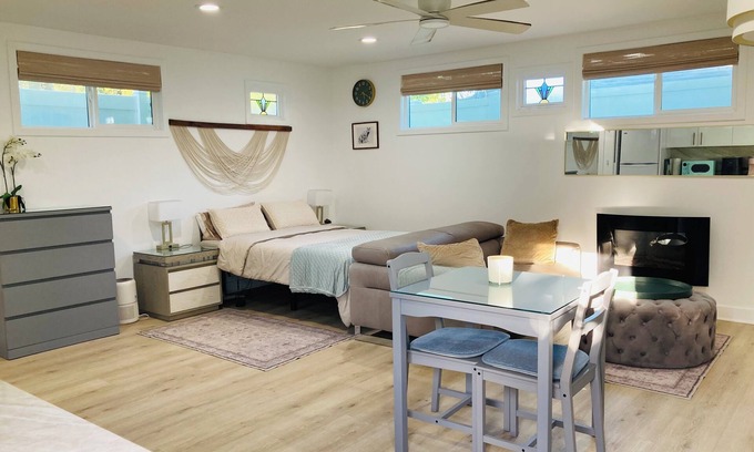 Northwest San Pedro Apartment | Charming dry studio with detached bathroom and all the amenities you will need