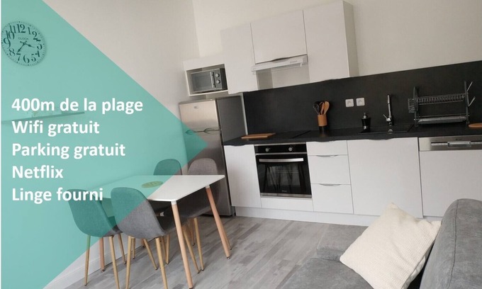 Bourgenay Apartment | Charming apartment by the sea