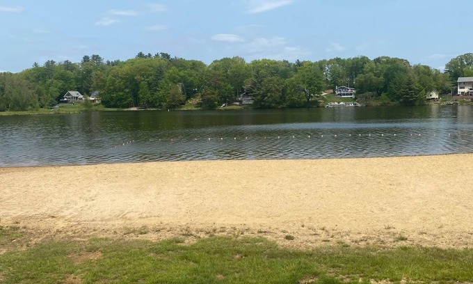 Barnstead Ski Chalet | Charming home in Locke Lake community with beach/pool/tennis/golf!