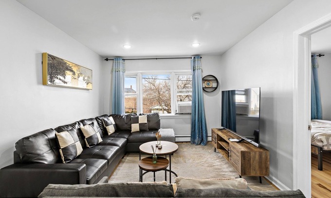 Bayonne Apartment | Charming Home Near NYC – Gym, Airport, Easy Access