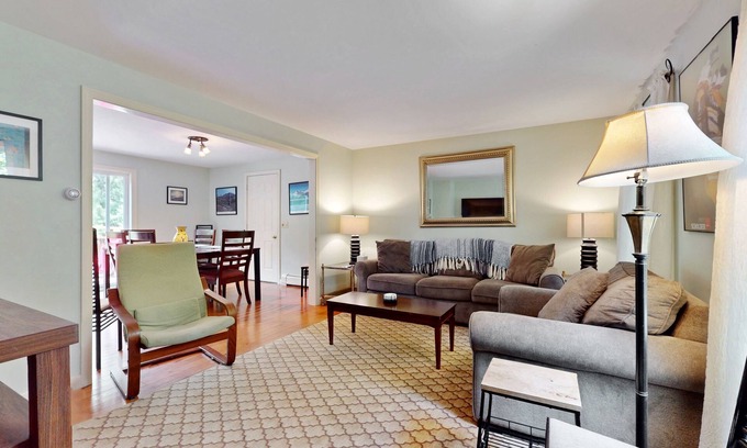 Mashpee House | Charming home with private pool, spacious deck & inviting coastal comforts