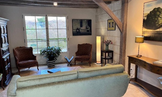 Montsoreau House | Charming House in one of France "most Beautiful Village"