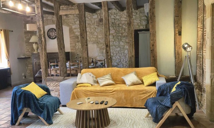 Bergerac House | Charming longère "Les Galinoux" just a few minutes from Bergerac town center