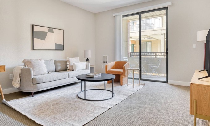 East San Mateo Apartment | Charming San Mateo 1BR w/ Pool, Gym & W/D, near Target, by Blueground