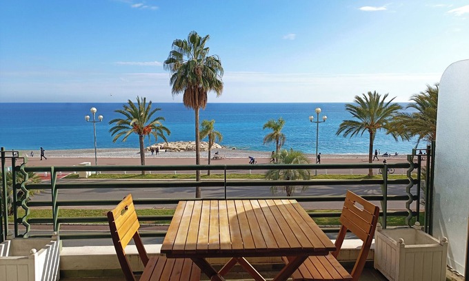 La Madeleine Apartment | Charming T1 with terrace and sea view