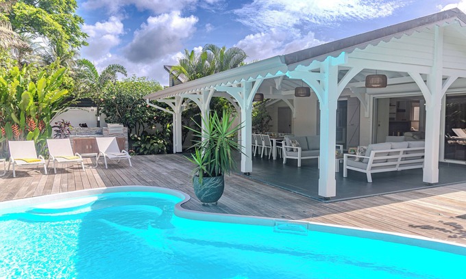 Sainte-Rose Villa | Charming Villa with Private Pool and River Access