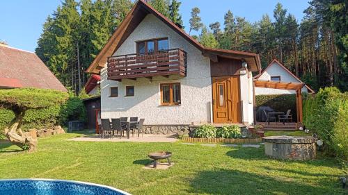 Skalice House | Chata Mareček - v lesní osadě u řeky Lužnice