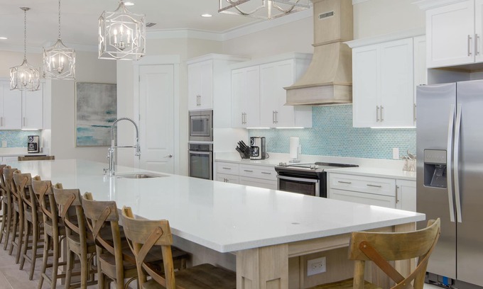 Navarre Beach House | Check out DISCOUNTS! Navarre Beach! Sleeps 22! HEATED POOL, elevator, golf cart!
