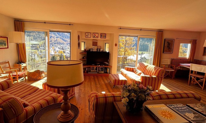 La Punt-Chamues-ch Apartment | Chesa Saura