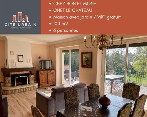 Onet-le-Chateau House | Chez BON ET MONE