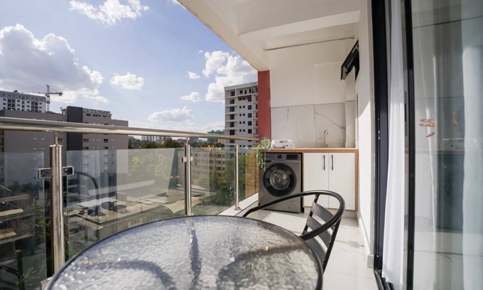 Syokimau Apartment | Chic 1-bedroom apartment with AC and fitness room in vibrant Nairobi-smarthomes