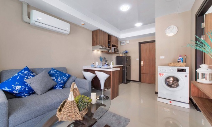 Nai Harn Apartment | Chic 1BR Condo Steps from Nai Harn S311