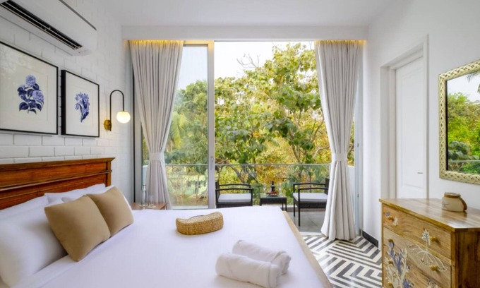 Assagao Apartment | Chic 2BR Hideaway in Assagao Near Anjuna Beach