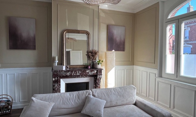 Roye House | Chic and cosy house 1h30 from Paris and Lille