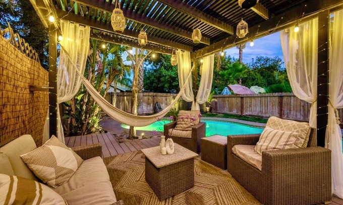 Raisin House | Chic Boho 3BR 2.5BA Home Located in the Heart of Fresno