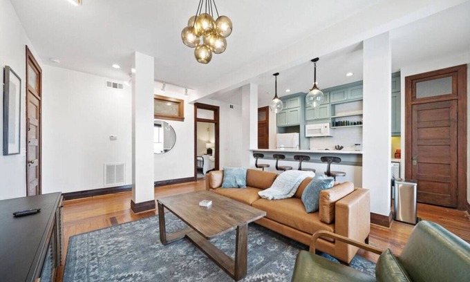 Galveston Apartment | Chic Historic Loft, 3 Blocks from The Strand