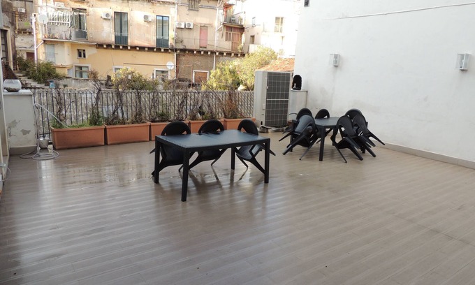 Catania City Centre Apartment | Chicca suite with terrace in the heart of the historic center of Catania