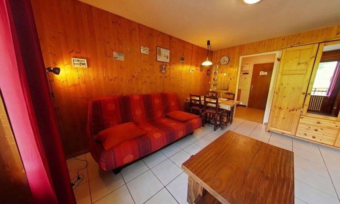 Le Grand-Bornand Apartment | Chinaillon Studio - Sleeps 4 - Ski-in/Ski-out