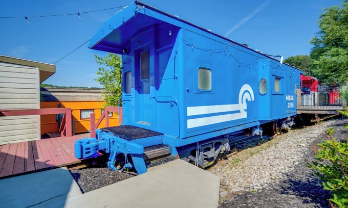 Adrian Furnace Apartment | ‘Choo Choo Blue,’ Converted Railcar in DuBois!