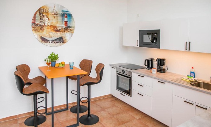 Rostock Apartment | City Apartment "Hans Seat" Rostock mit Rooftop-Terrasse
