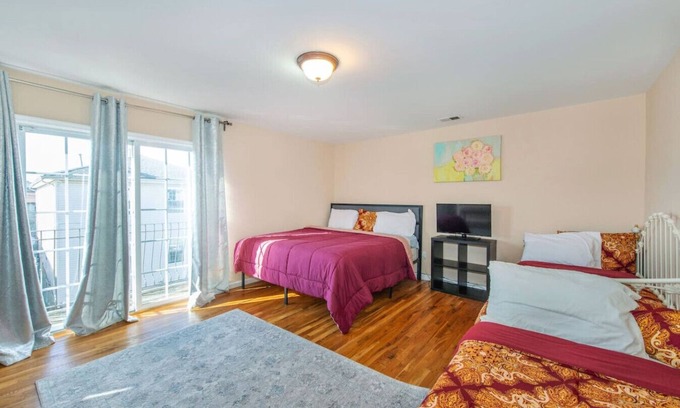 Ironbound District Apartment | CityLuxe Modern 3BR Near NYC + Free Parking.