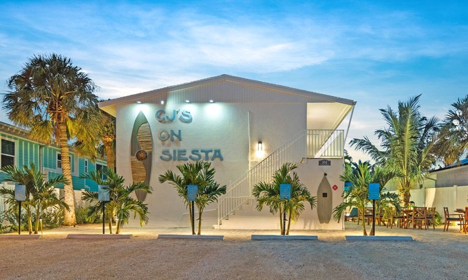 Siesta Key Village House | CJs on Siesta | Pet Friendly, Located in Siesta Key Village, Steps to Siesta Key Beach!