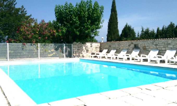 Grospierres House | * classified cottage with heated pool near the Gorges de l'Ardèche